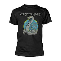 Whitesnake tričko, Circle Snake Black, pánske