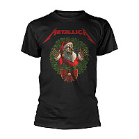 Metallica tričko, Creeping Santa Black, pánske