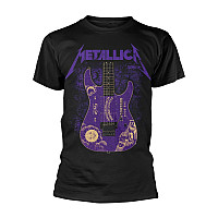 Metallica tričko, Ouija Purple Glitter Black, pánske