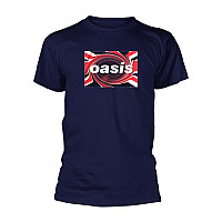 Oasis tričko, Union Jack Blue, pánske
