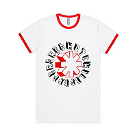 Red Hot Chili Peppers tričko, Hand Drawn Ringer White, pánske