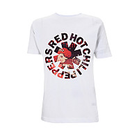 Red Hot Chili Peppers tričko, One Hot Asterisk White, pánske