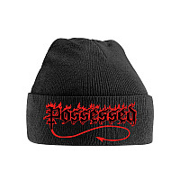 Possessed zimný bavlněný čiapka, Logo Black, unisex