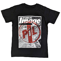 Public Image Ltd tričko, Poster Black, pánske
