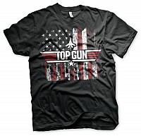 Top Gun tričko, America Black, pánske