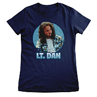 Forrest Gump tričko, Lt. DAN Girly Navy Blue, dámske