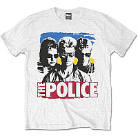 The Police tričko, Band Photo Sunglasses White, pánske