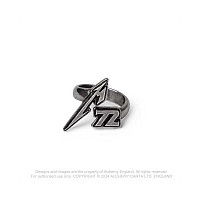 Metallica cínové náušnice 26x25x25 mm 9 g, M72