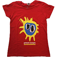 Primal Scream tričko, Screamadelica Girly Red, dámske