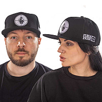 Public Enemy šiltovka, Solid Target Snapback Black