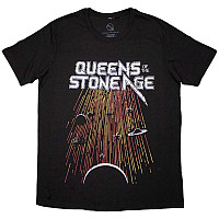 Queens of the Stone Age tričko, Meteor Shower Black, pánske