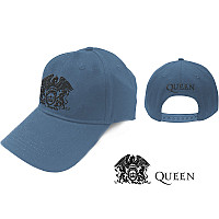 Queen šiltovka, Black Classic Crest Denim Blue