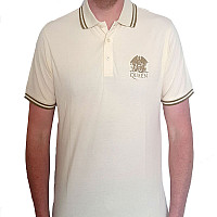 Queen tričko, Crest Logo Polo Natural, pánske