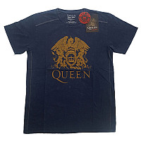 Queen tričko, Classic Crest Snow Wash Navy, pánske