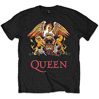 Queen tričko, Classic Crest, pánske