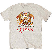 Queen tričko, Classic Crest Sand, pánske