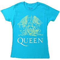Queen tričko, Crest Lady Indigo Blue, dámske