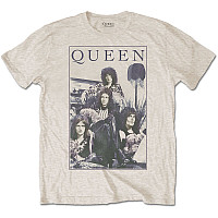 Queen tričko, Vintage Frame Sand, pánske