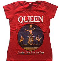 Queen tričko, One Bites The Dust Girly Red, dámske