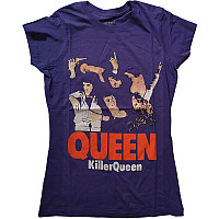 Queen tričko, Killer Queen Girly Purple, dámske