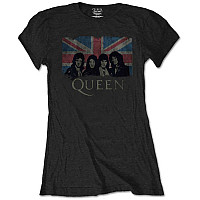 Queen tričko, Union Jack Vintage Girly, dámske