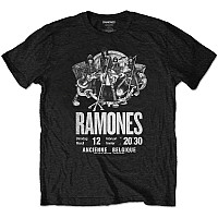 Ramones tričko, Belgique Eco-Tee Black, pánske