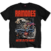Ramones tričko, Outta Here, pánske