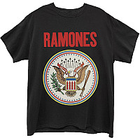 Ramones tričko, Full Colour Seal Black, pánske