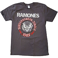 Ramones tričko, Subterraneun Jungle Charcoal Gray, pánske
