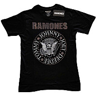 Ramones tričko, Presidential Seal Embellished Black, detské
