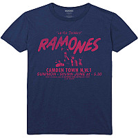 Ramones tričko, Roundhouse Navy Blue, pánske