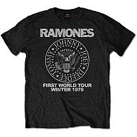 Ramones tričko, First World Tour 1978, pánske
