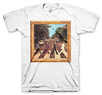 The Beatles tričko, Abbey Road Cover White, pánske