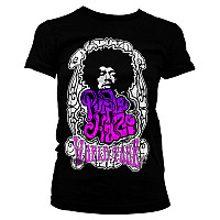 Jimi Hendrix tričko, Purple Haze World Tour Black, dámske