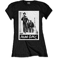 Run DMC tričko, Paris Photo Black, dámske