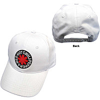 Red Hot Chili Peppers šiltovka, Classic Asterisk White, unisex