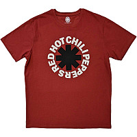 Red Hot Chili Peppers tričko, Classic Asterisk Red, pánske