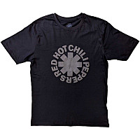 Red Hot Chili Peppers tričko, Classic Asterisk Logo Hi-Build Black, pánske