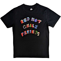 Red Hot Chili Peppers tričko, Colourful Letters Black, pánske