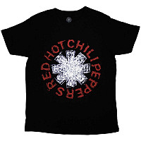 Red Hot Chili Peppers tričko, Scribble Asterisk Black, pánske