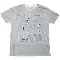 Radiohead tričko, Note Pad Cut-Out Organic Grey, pánske