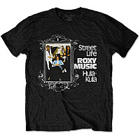 Roxy Music tričko, Street Life Hula-Kula Black, pánske