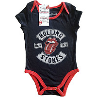 Rolling Stones dojčenské body tričko, US Tour 1978 Red, detské
