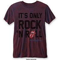 Rolling Stones tričko, IORNR Burnout Navy Red, pánske