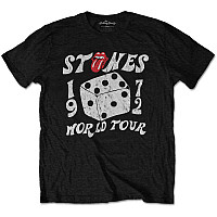 Rolling Stones tričko, Dice Tour '72 Eco-Tee Black, pánske