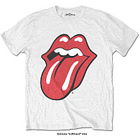 Rolling Stones tričko, Classic Tongue White, pánske