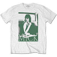 Rolling Stones tričko, Mick Photo Version 1 White, pánske