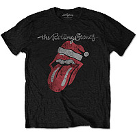 Rolling Stones tričko, Santa Lick Black, pánske
