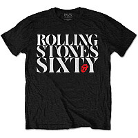 Rolling Stones tričko, Sixty Chic Black, pánske