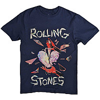 Rolling Stones tričko, Hackney Diamonds Heart Navy Blue, pánske